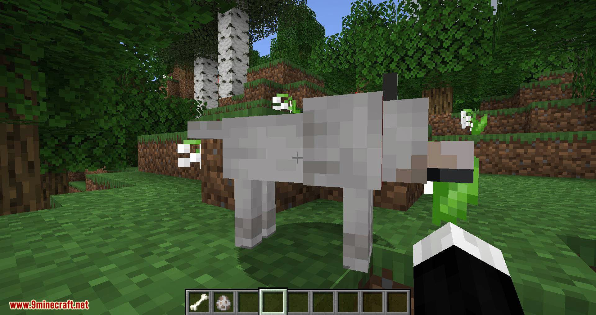 Pet Your Wolf mod for minecraft 09