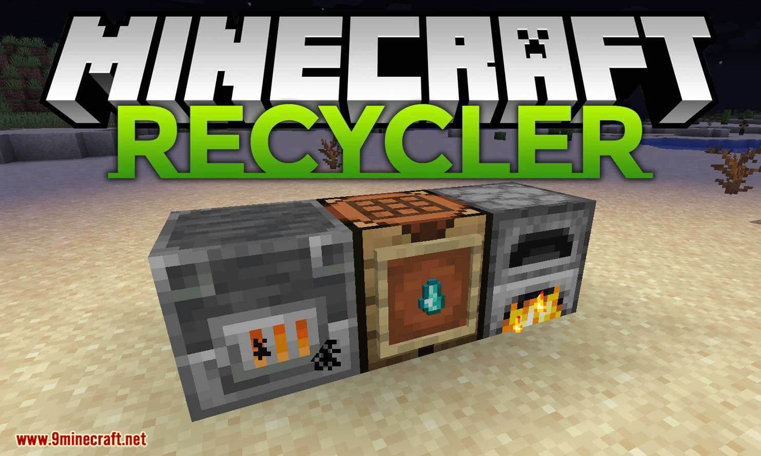 Recycler mod for minecraft logo