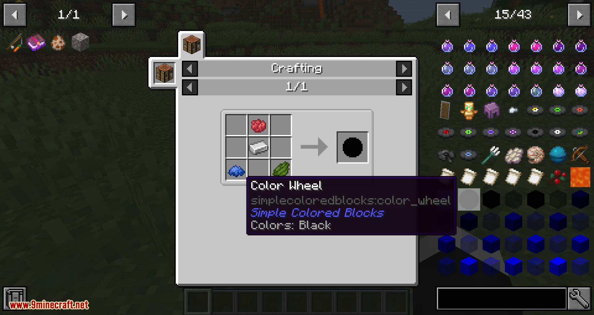 Simple Colored Blocks mod for minecraft 01