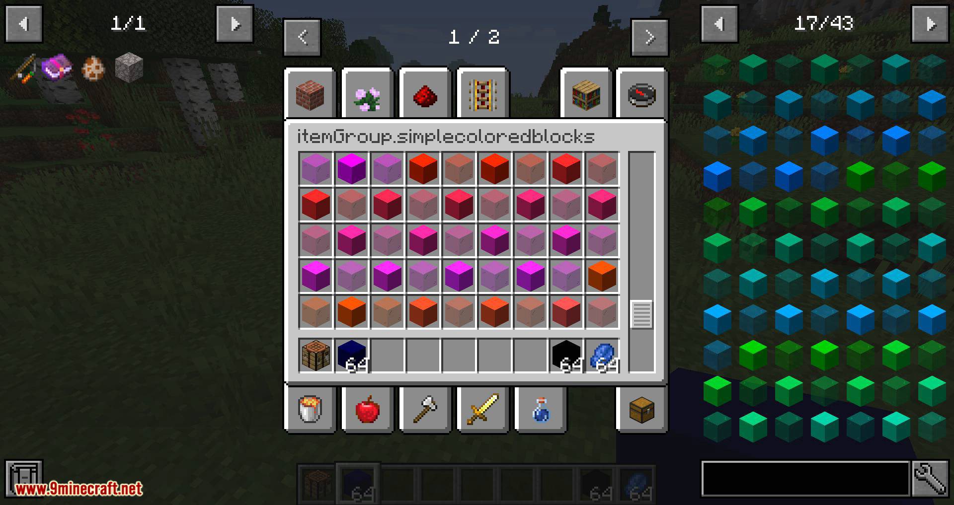 Simple Colored Blocks mod for minecraft 10