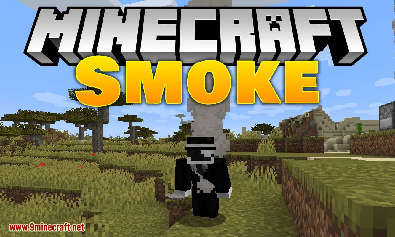 Smoke mod for minecraft logo