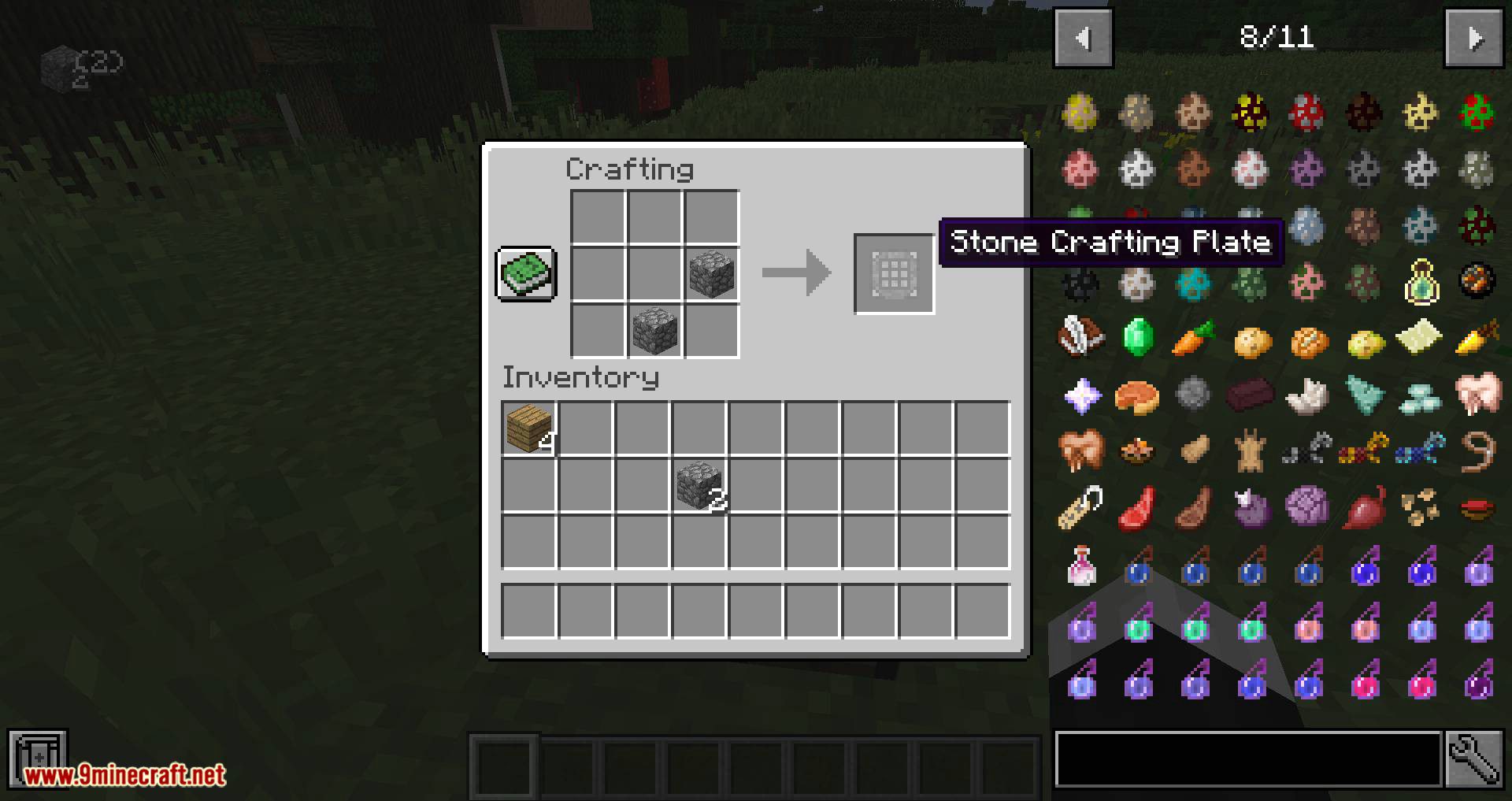 Stone Crafting Table mod for minecraft 04