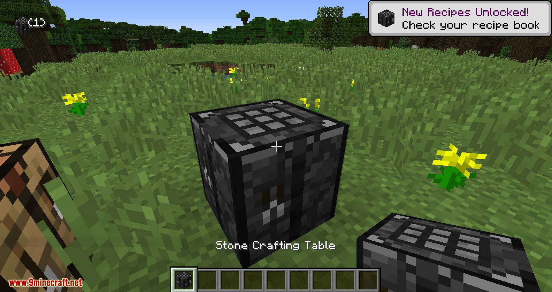 Stone Crafting Table mod for minecraft 07