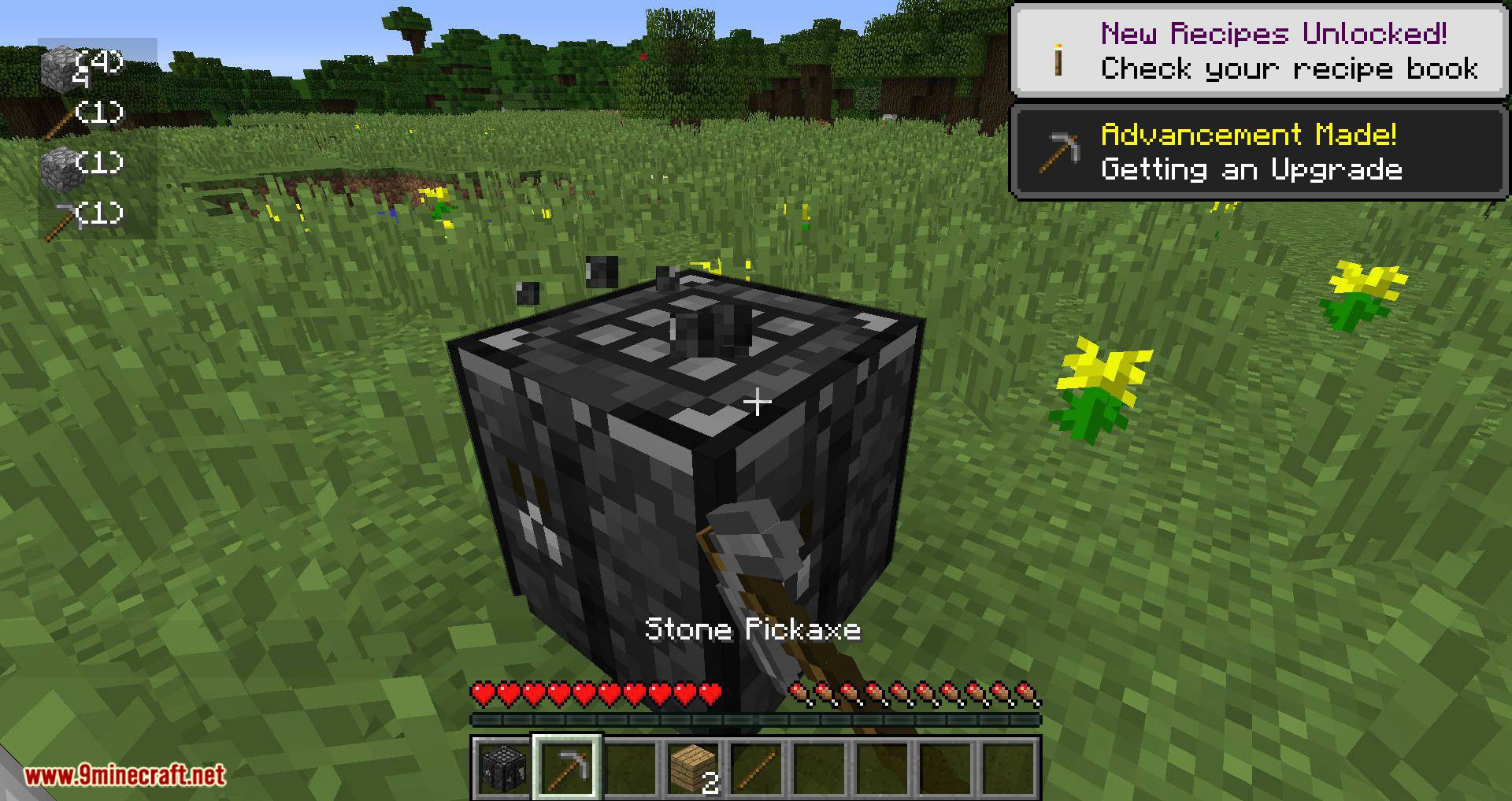 Stone Crafting Table mod for minecraft 11
