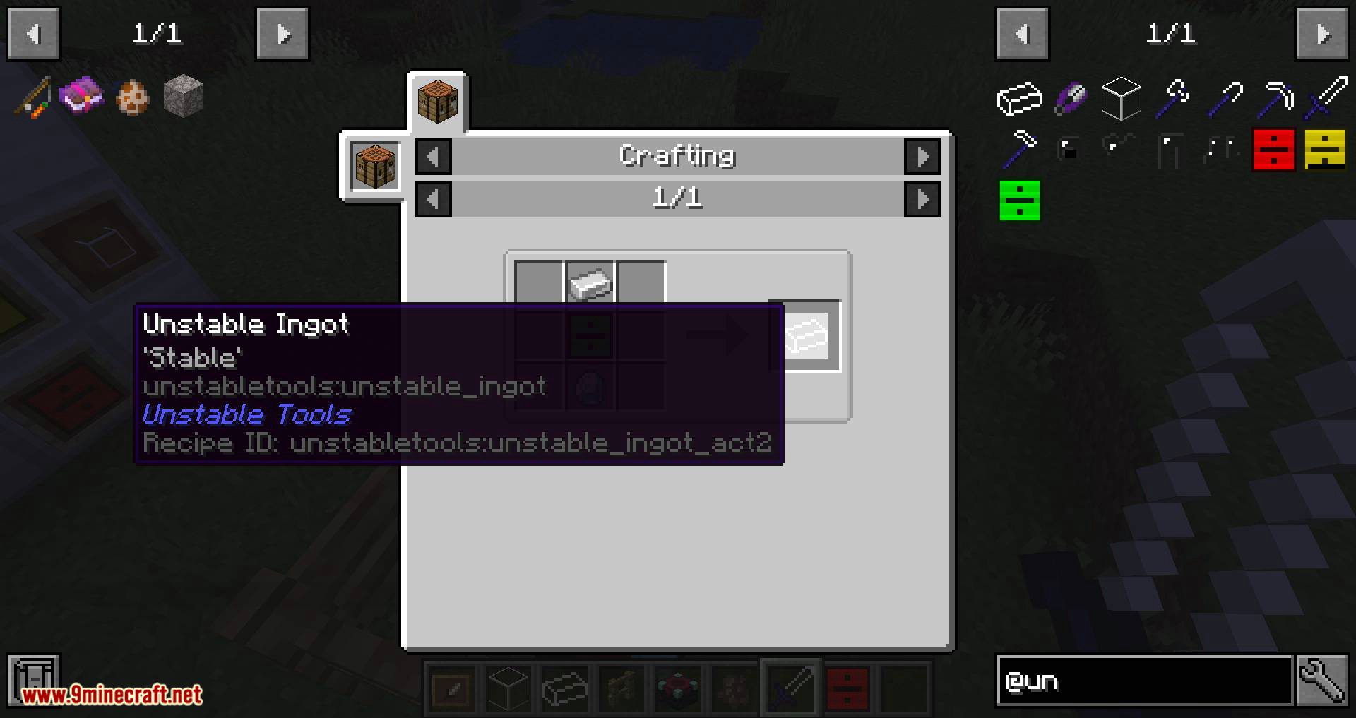 Unstable Tools mod for minecraft 10