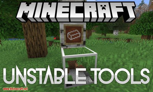 Unstable Tools mod for minecraft logo
