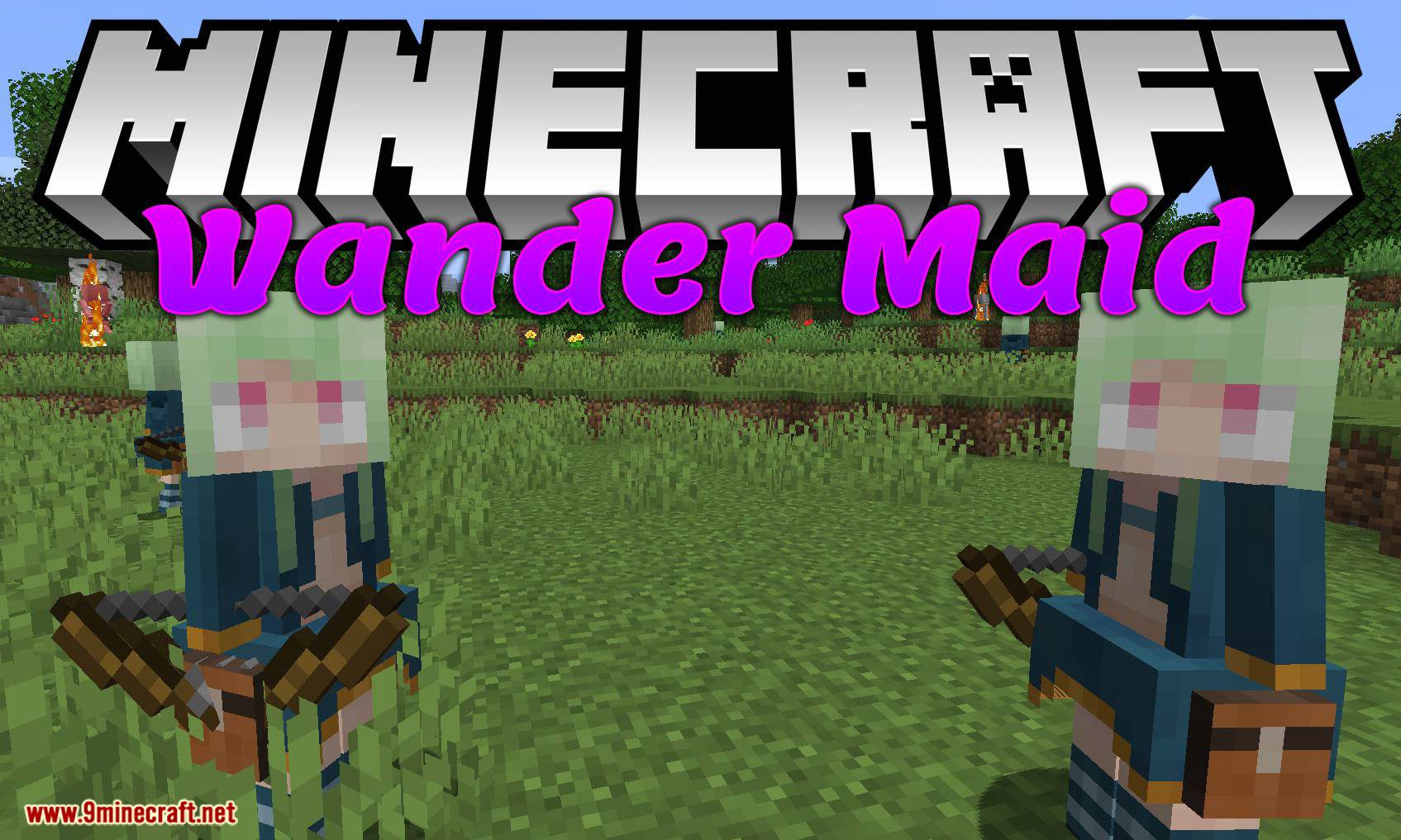 Wandermaid Mod 1 14 4 Add Cute Wander Maid 9minecraft Net