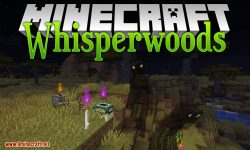 Whisperwoods mod for minecraft logo
