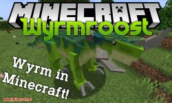Wyrmroost mod for minecraft logo