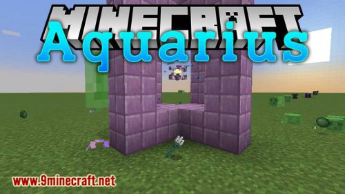 Aquarius mod for minecraft logo