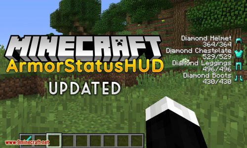 ArmorStatusHUD Updated mod for minecraft logo