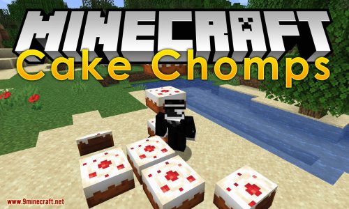 Cake Chomps mod for minecraft logo