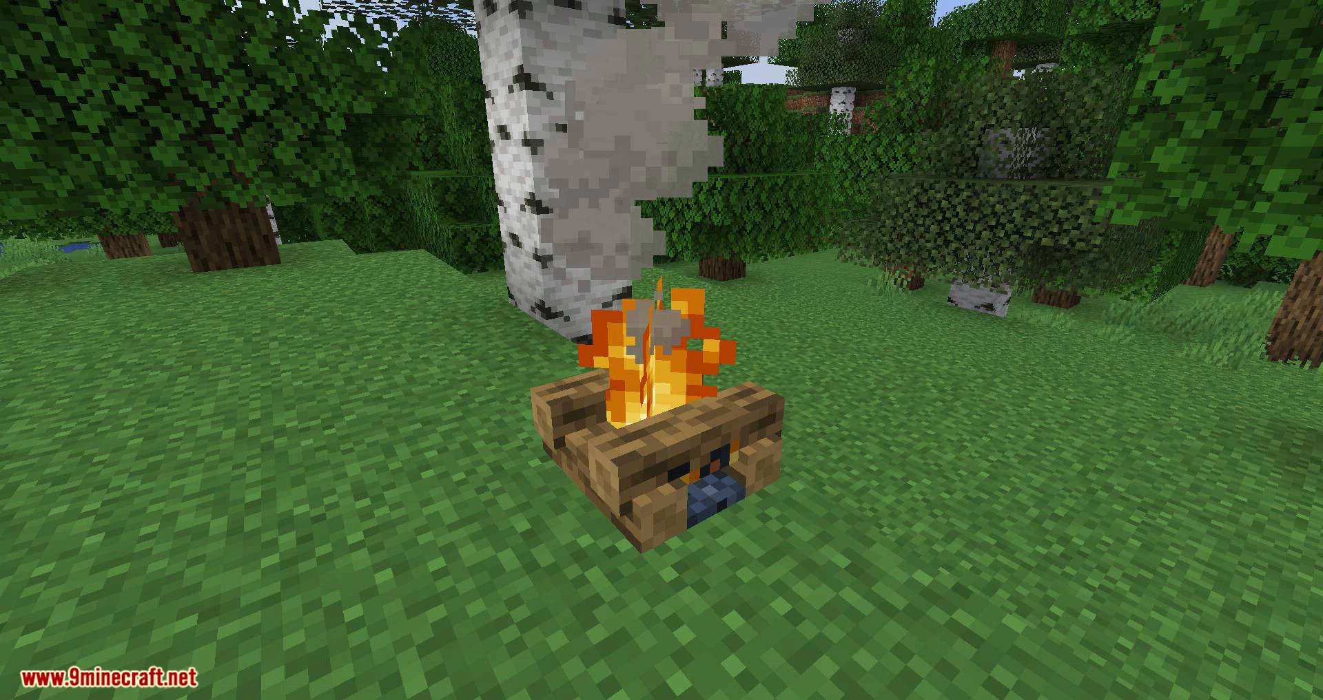 Campfire Torches mod for minecraft 01