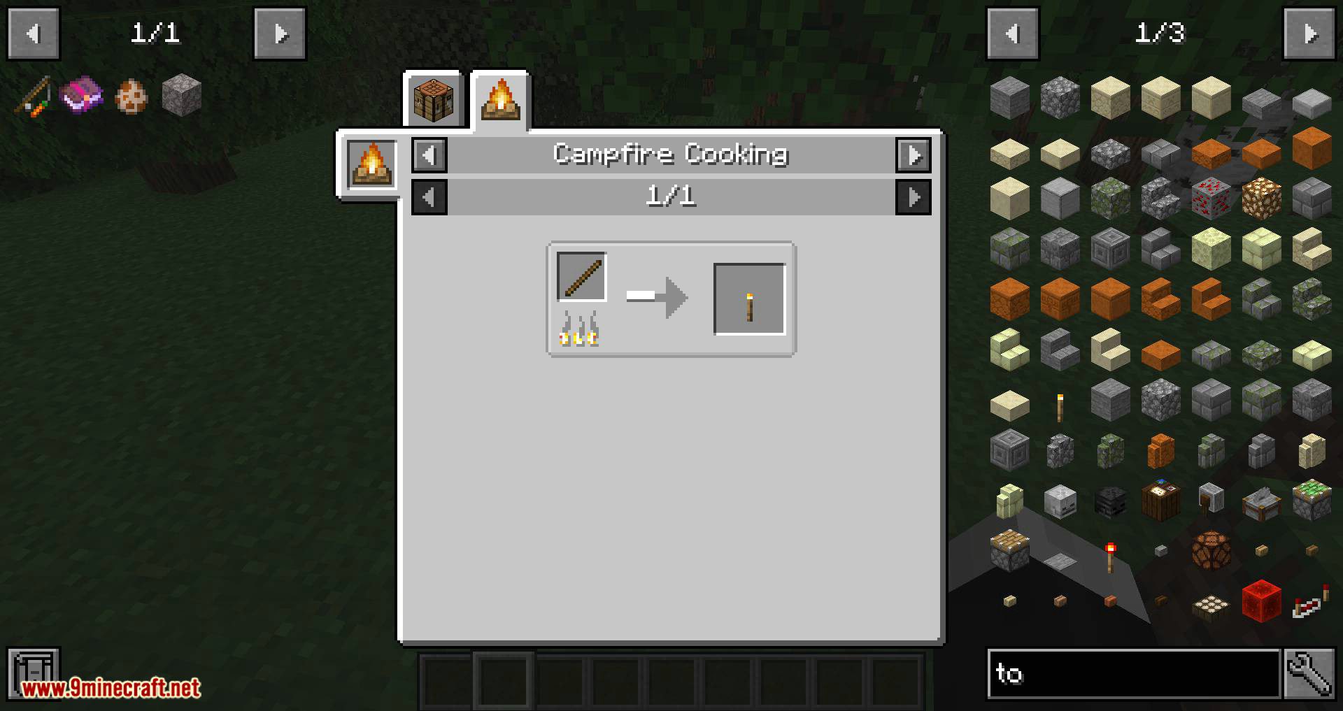 Campfire Torches mod for minecraft 05