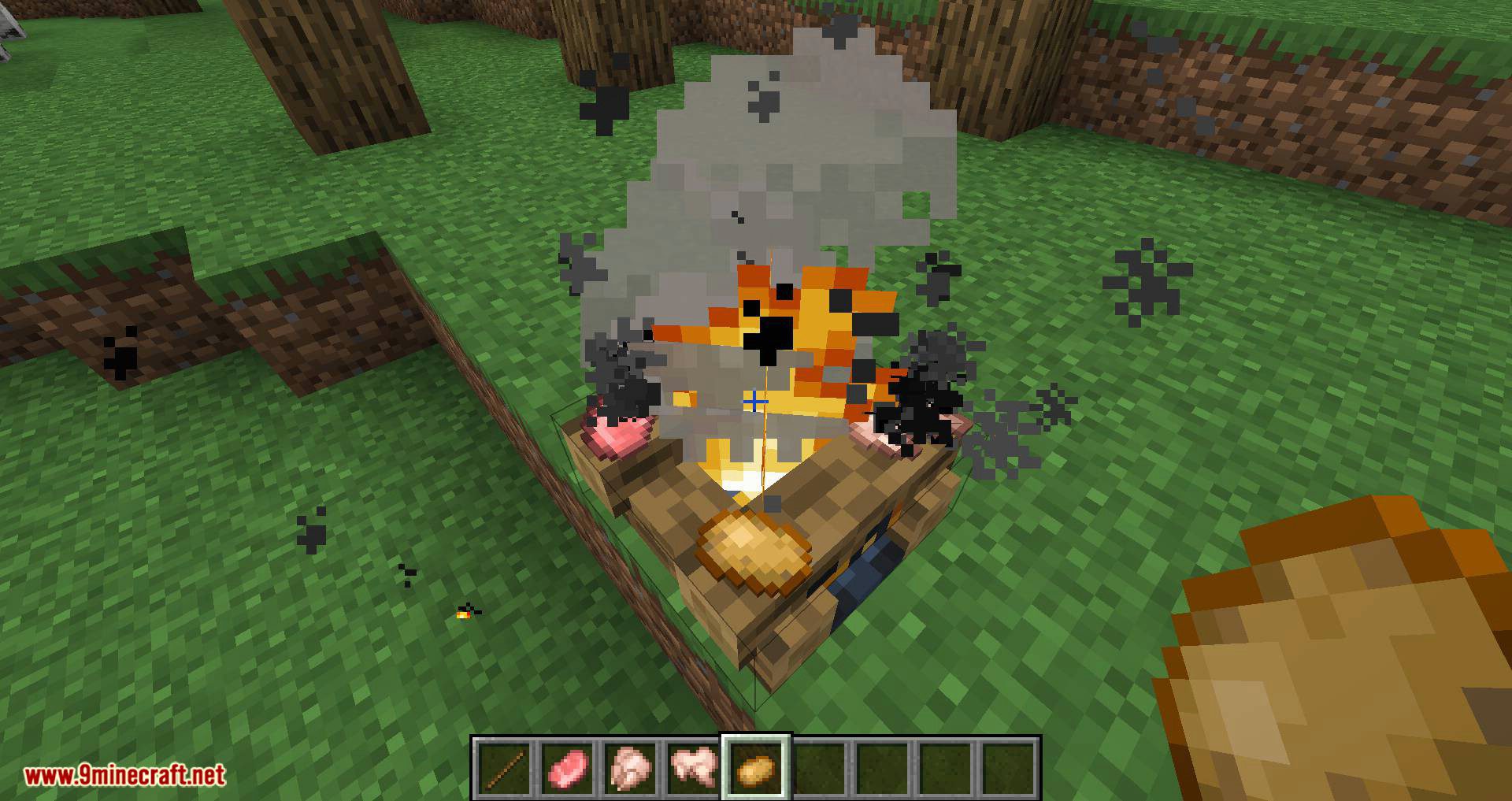 Campfire Torches mod for minecraft 06