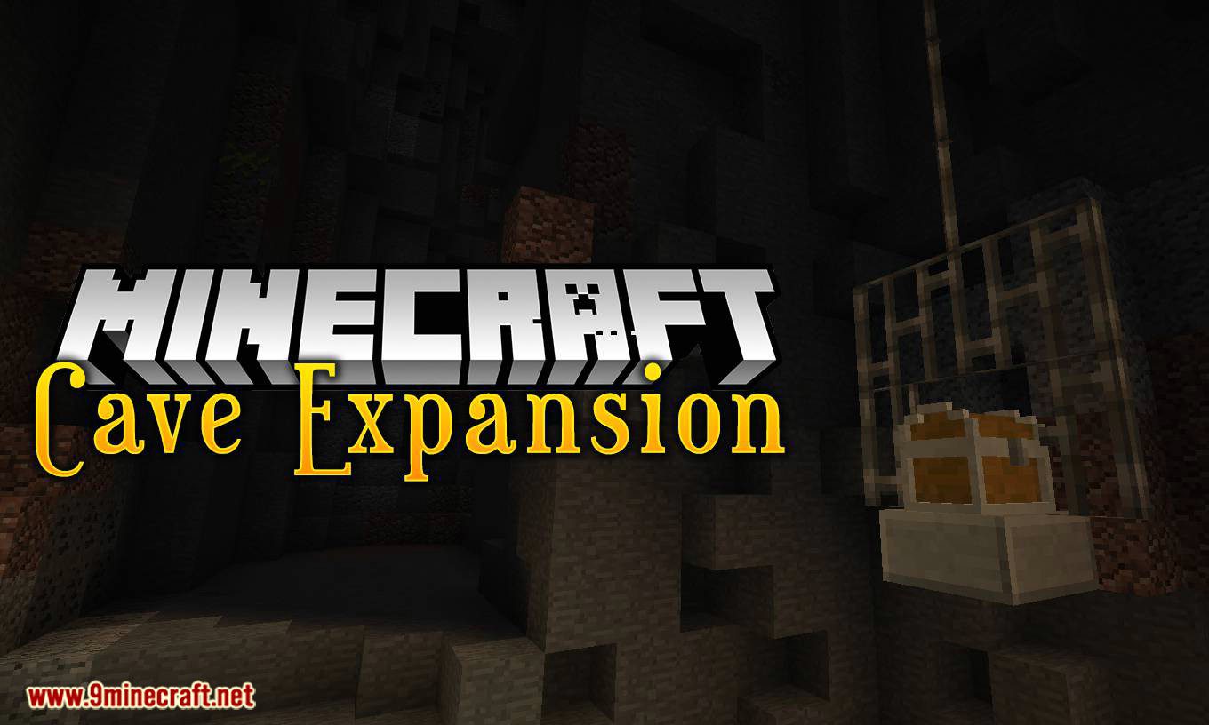 Cave Expansion Mod for minecraft logo