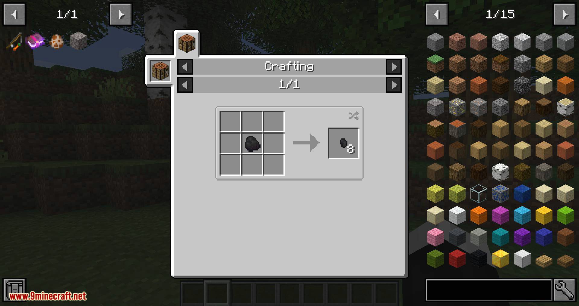 Coal Chunks mod for minecraft 03