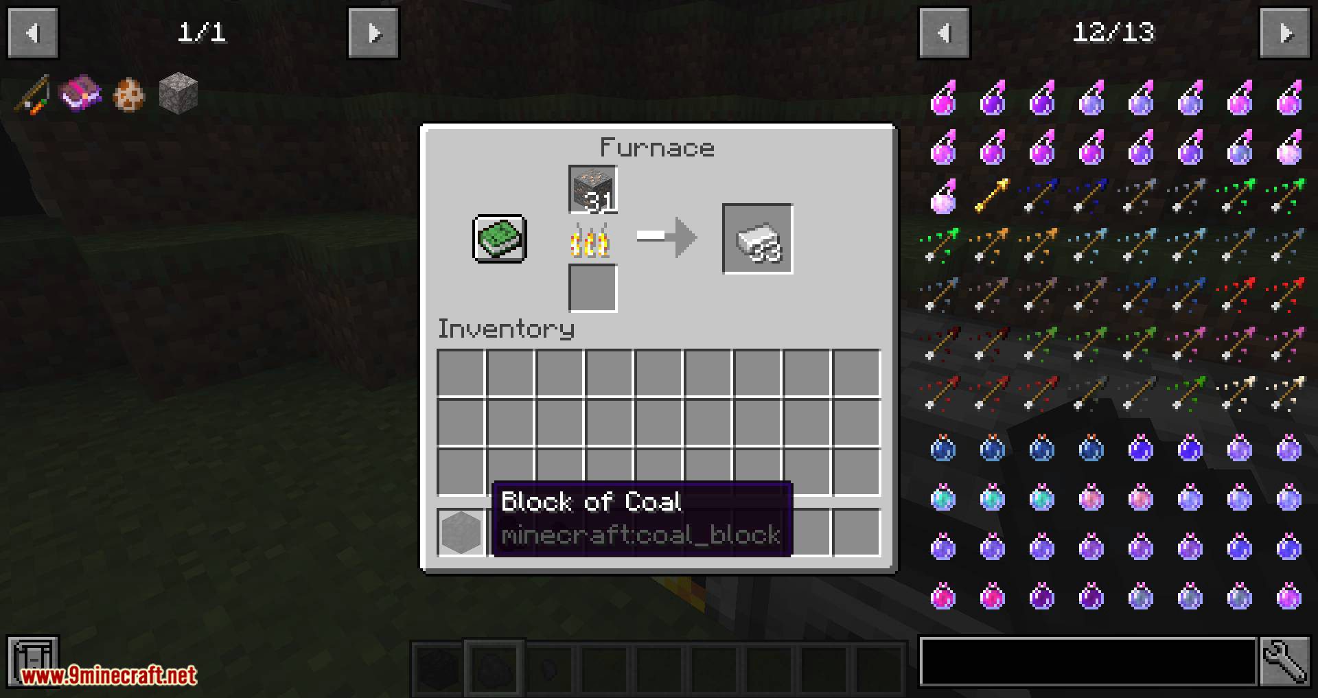 Coal Chunks mod for minecraft 08