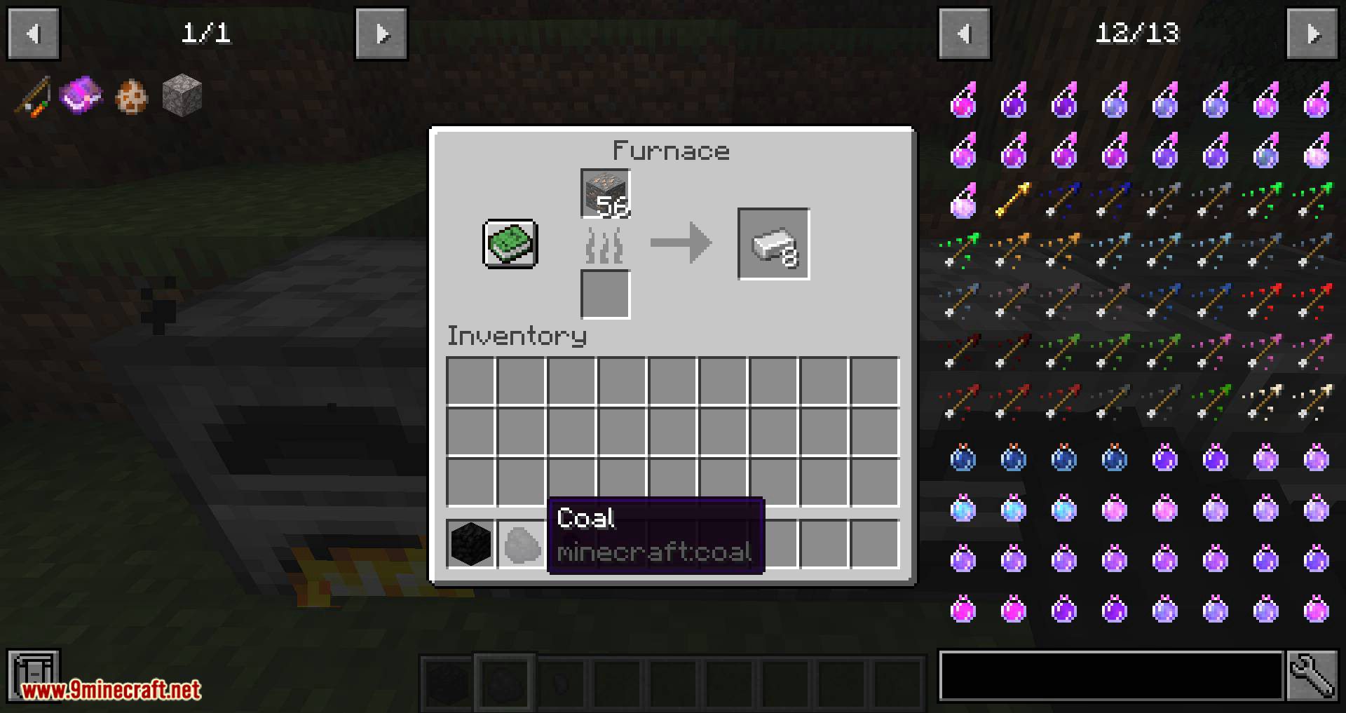 Coal Chunks mod for minecraft 09