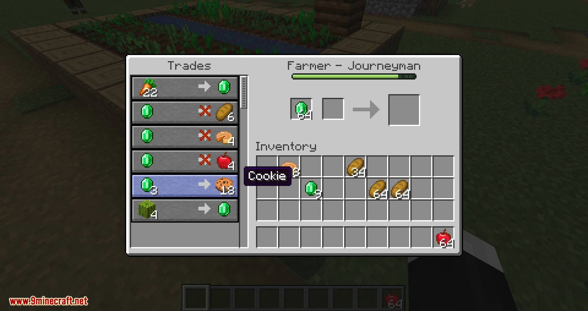 EasierVillagerTrading mod for minecraft 07