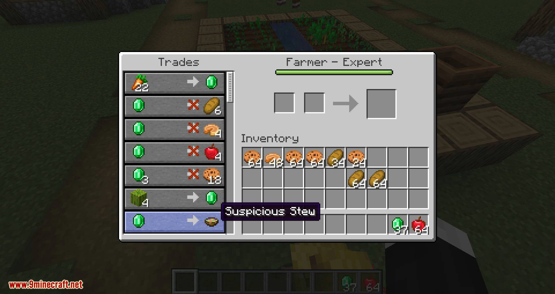 EasierVillagerTrading mod for minecraft 08