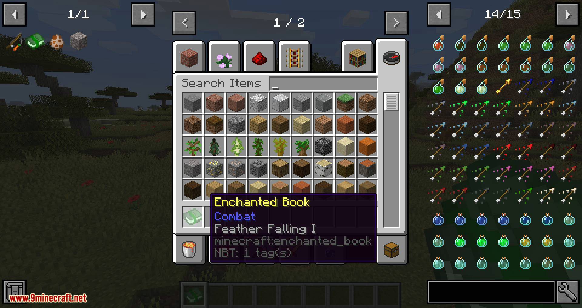 Enchanted Book Redesign mod for minecraft 01