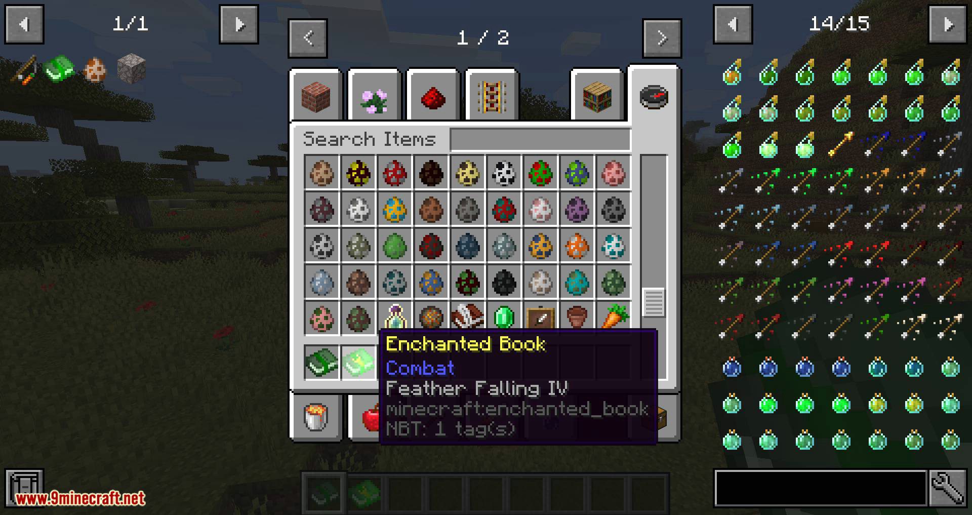 Enchanted Book Redesign mod for minecraft 02