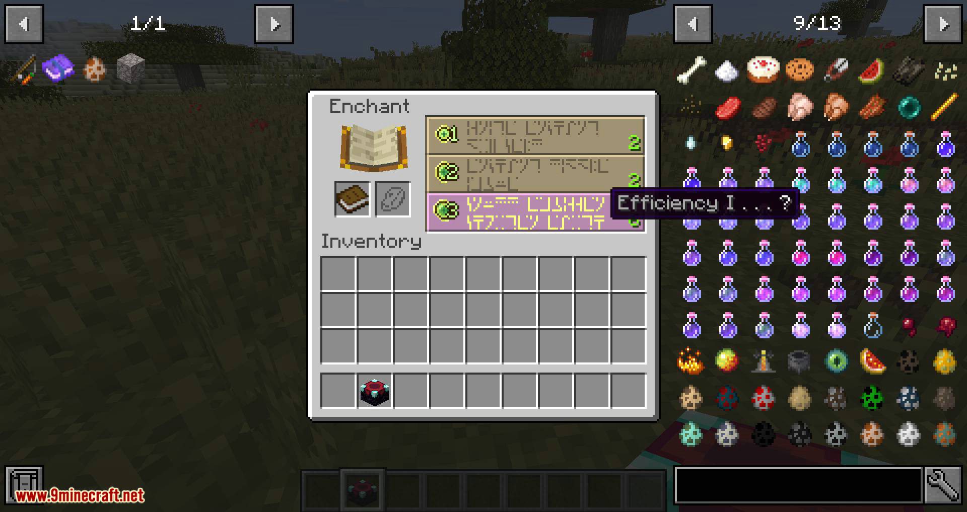 Enchanted Book Redesign mod for minecraft 09
