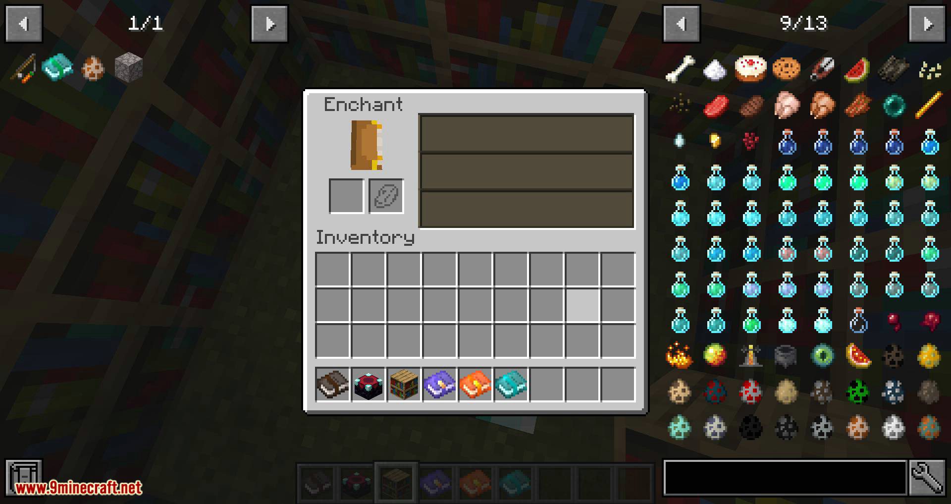 Enchanted Book Redesign mod for minecraft 12