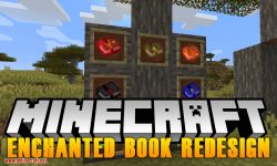 Enchanted Book Redesign mod for minecraft logo