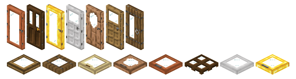 Extra Doors mod for minecraft 25