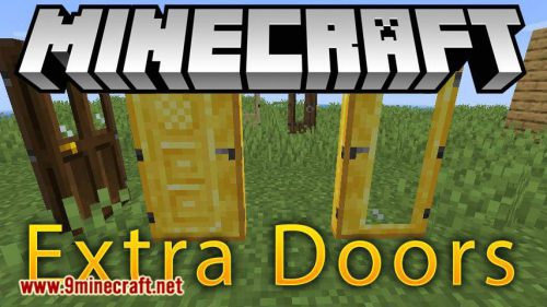 Extra Doors mod for minecraft logo