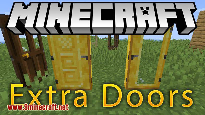 Extra Doors mod for minecraft logo