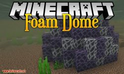 Foam Dome mod for minecraft logo