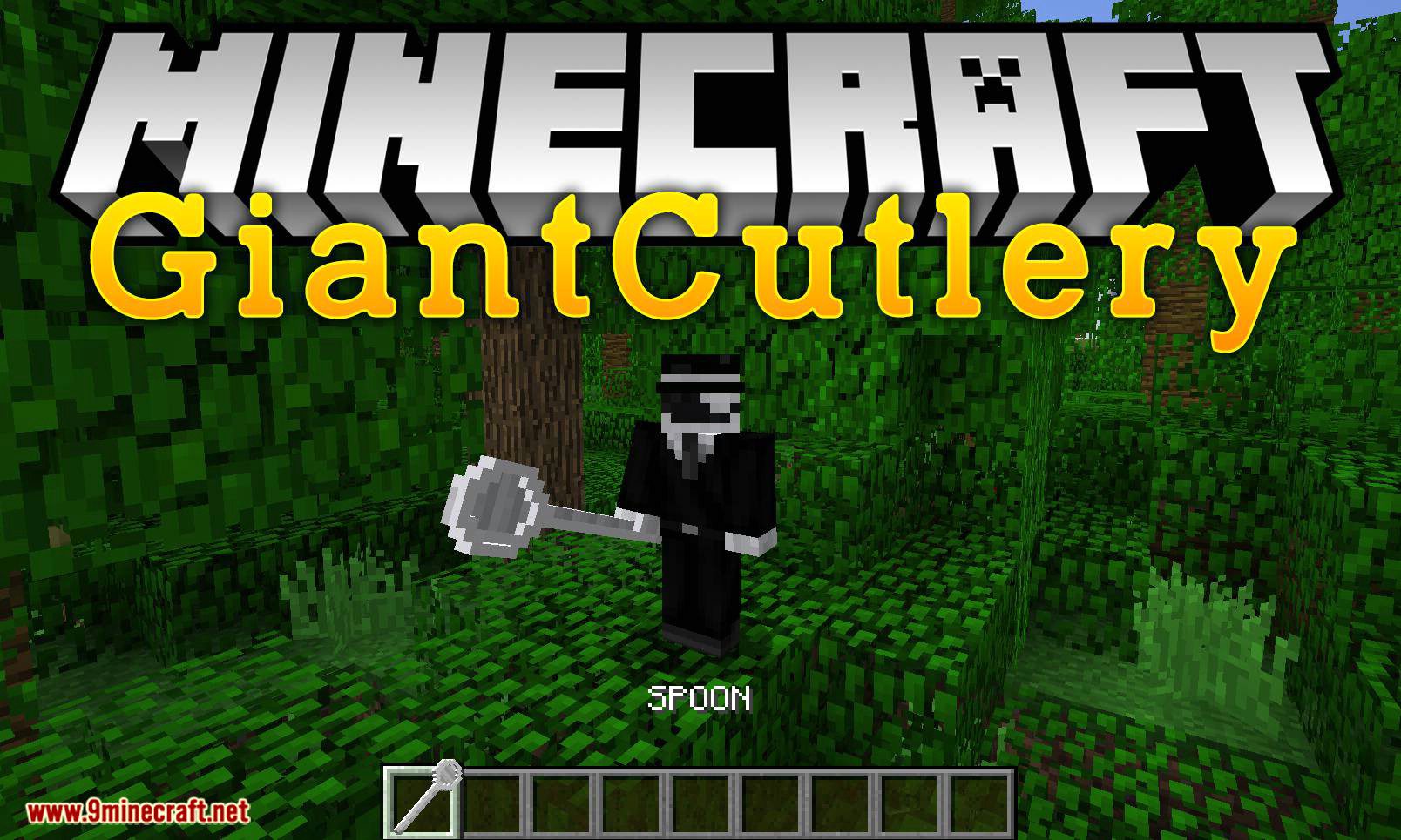 Giant Cutlery mod for minecraft logo