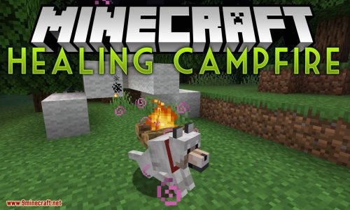 Healing Campfire mod for minecraft logo