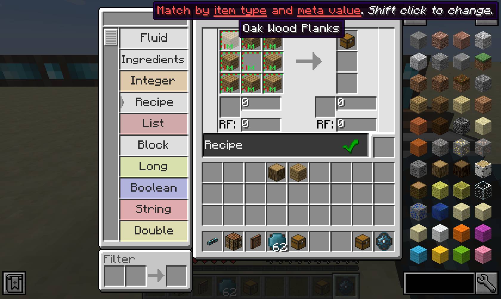 Integrated Crafting mod for minecraft 25