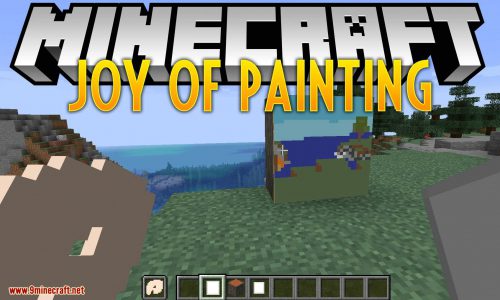 Joy of Painting mod for minecraft logo