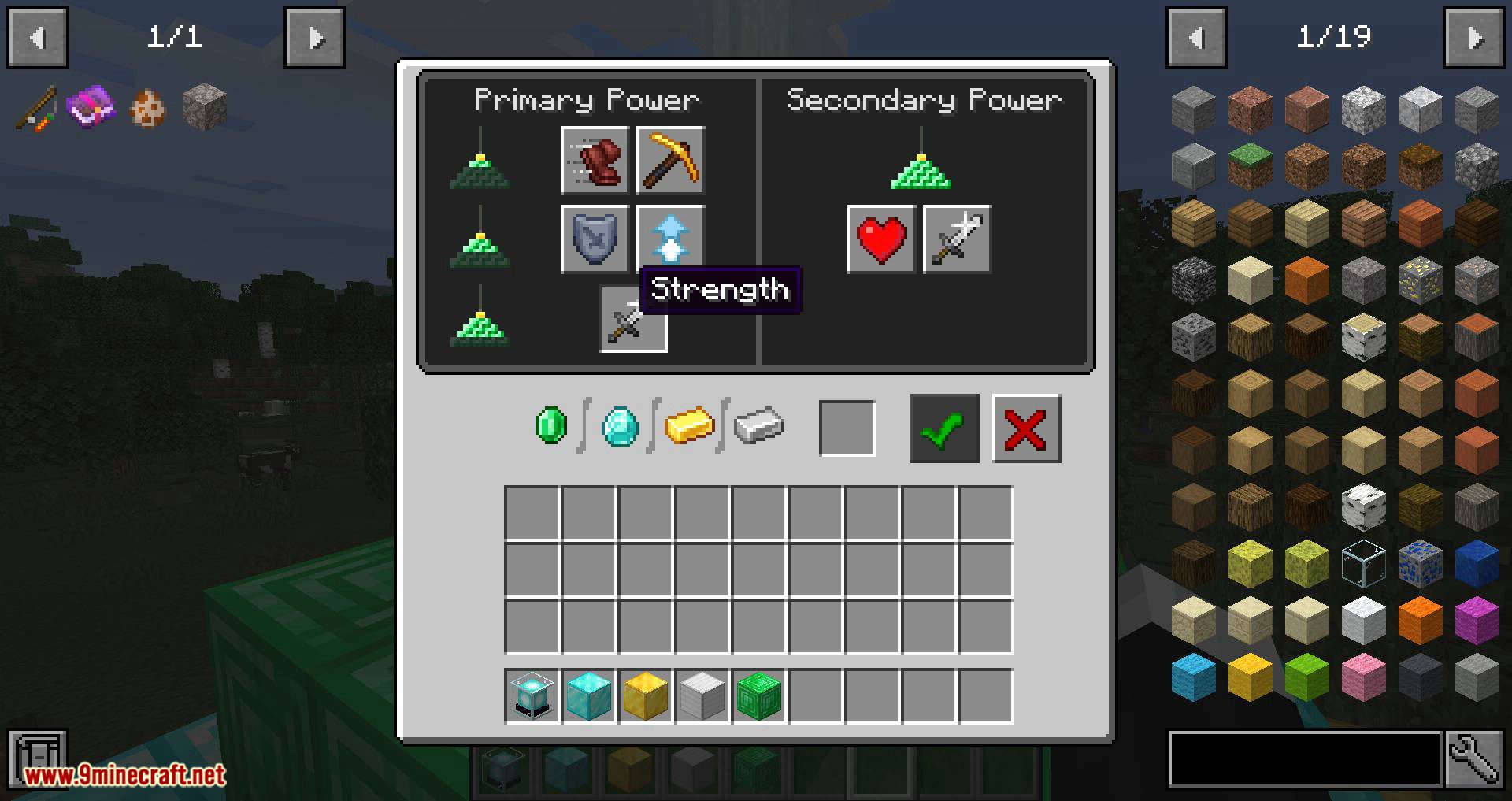 Just Enough Beacons mod for minecraft 04