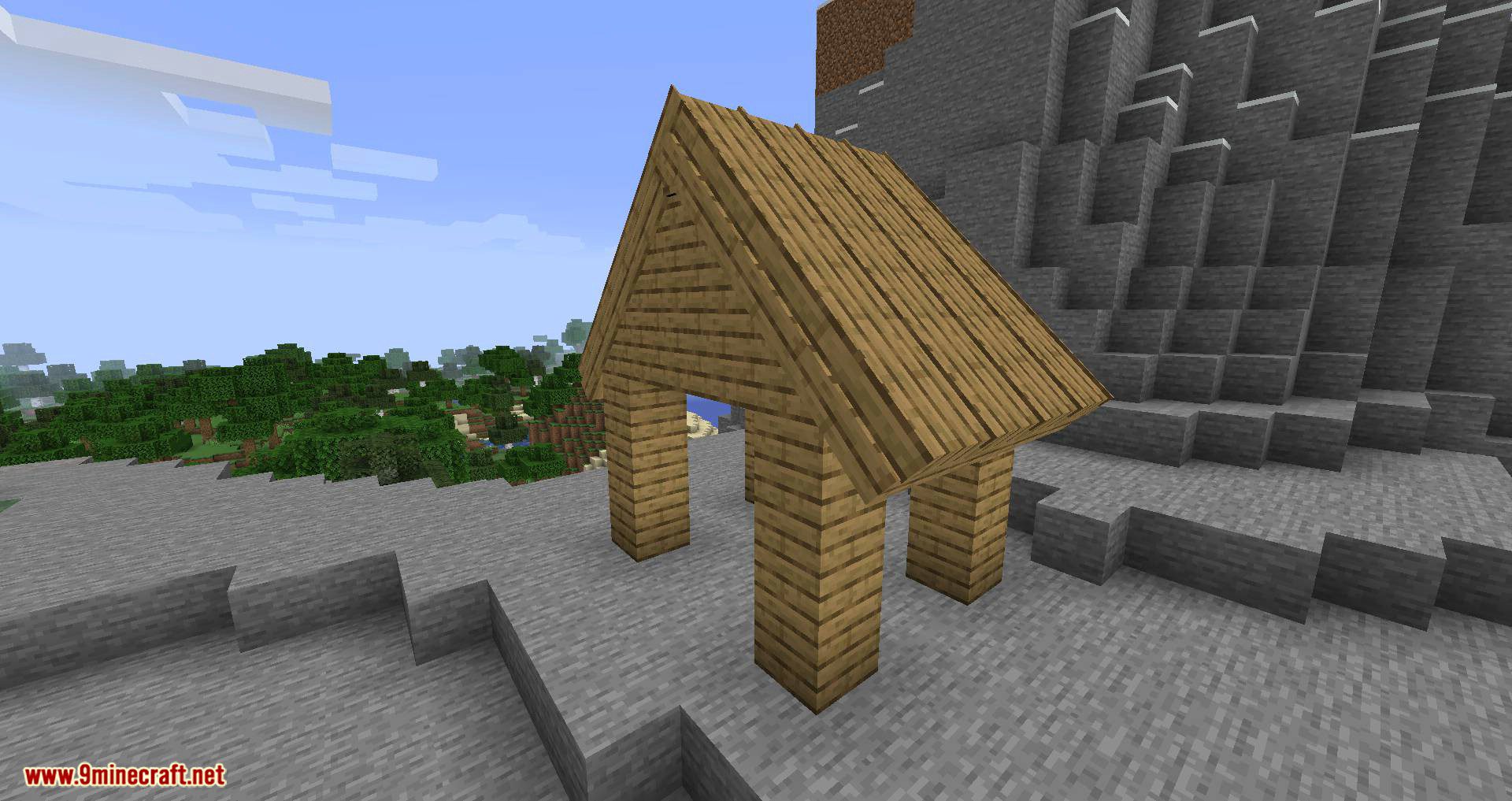 Macaw_s Roofs mod for minecraft 11