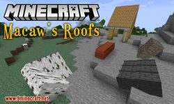 Macaw_s Roofs mod for minecraft logo