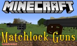 Matchlock Guns mod for minecraft logo