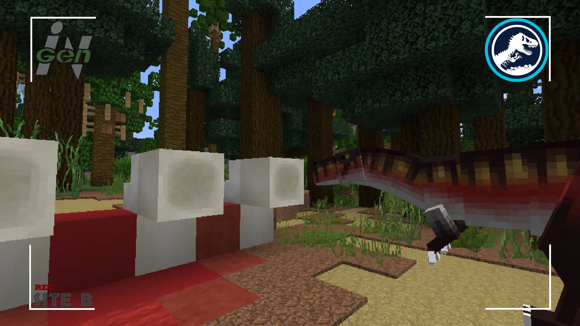 Mine Jurassic mod for minecraft 23