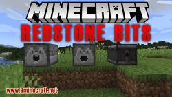 Redstone Bits mod for minecraft logo