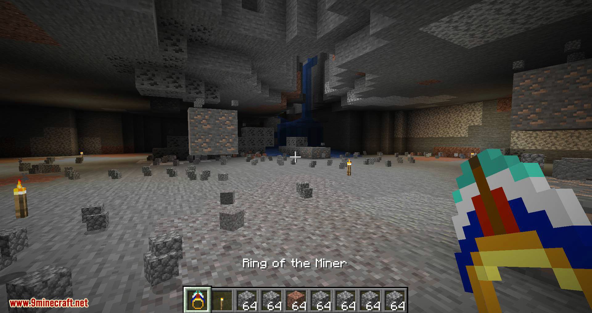 Briljant bodem ontrouw Ring of the Miner Mod (1.19.3, 1.18.2) - Clears Away Non-Ore Blocks Around  Player - 9Minecraft.Net