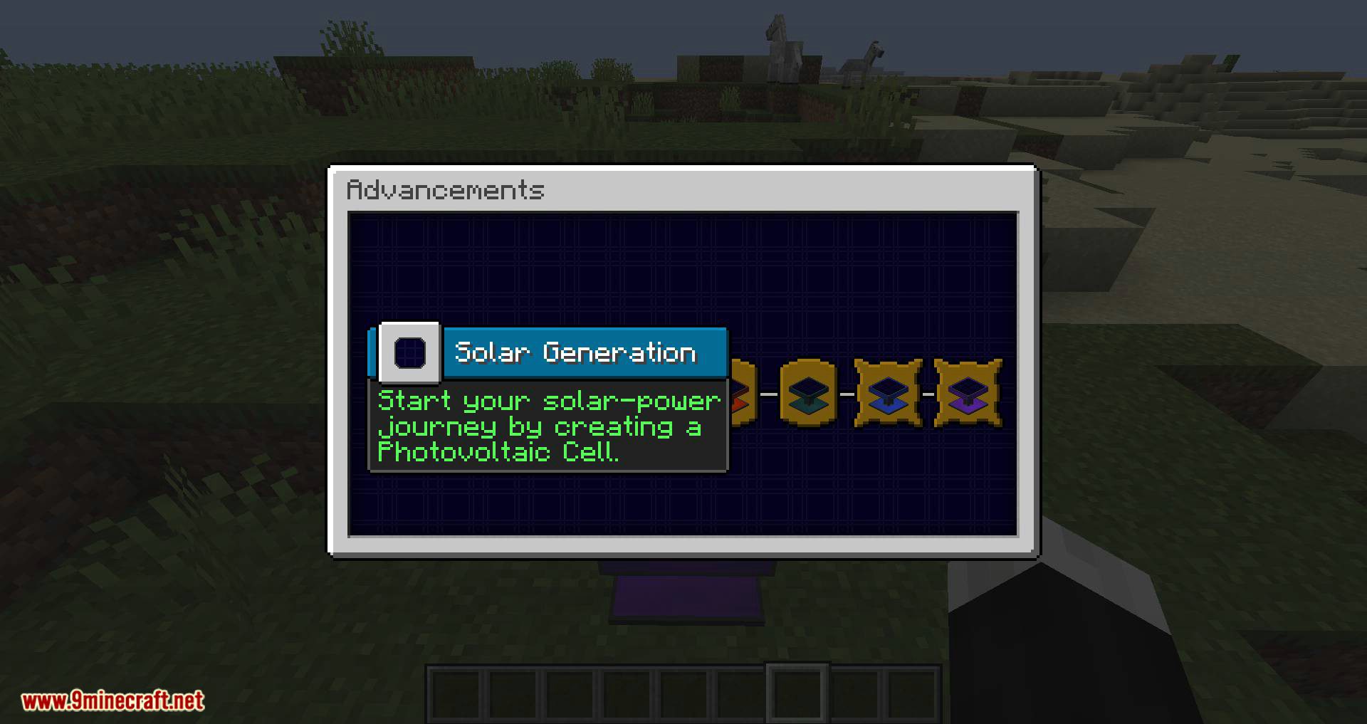 Solar Generation mod for minecraft 10