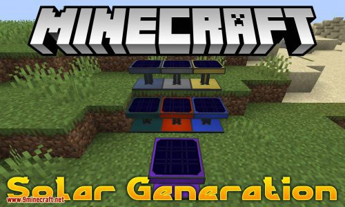 Solar Generation mod for minecraft logo