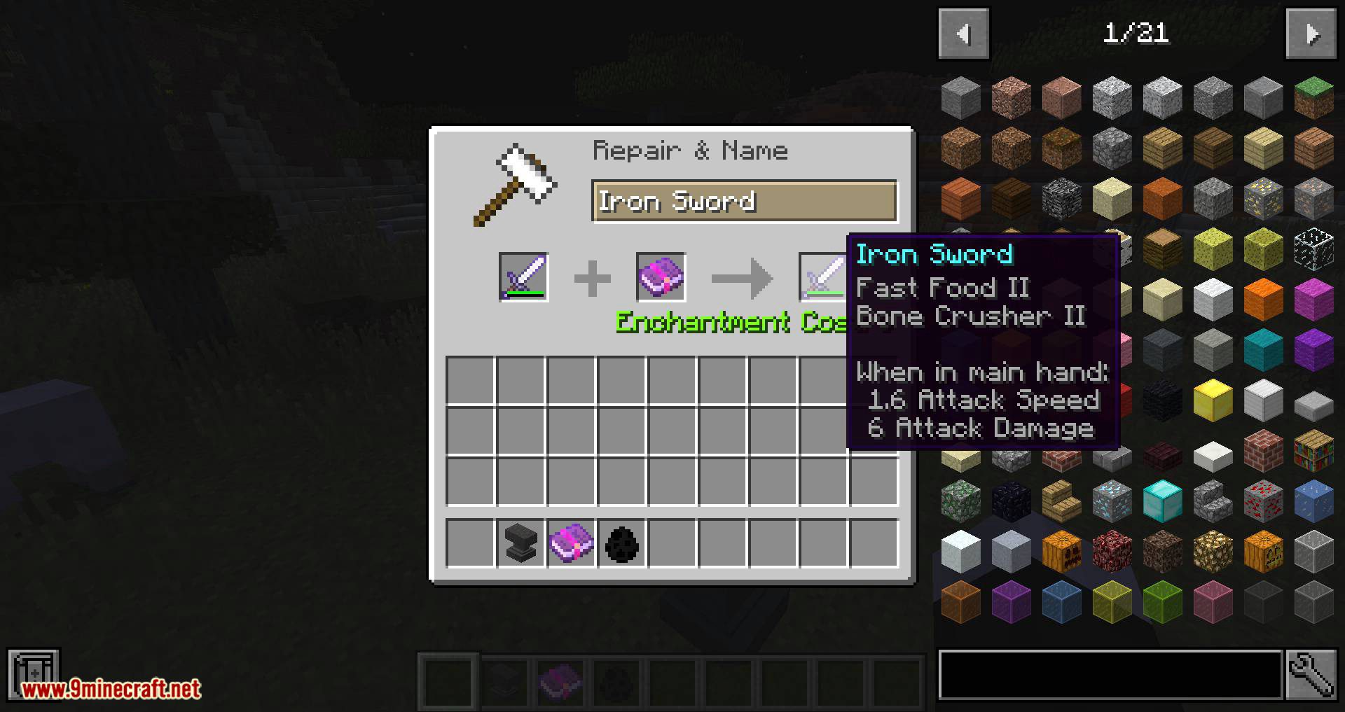 Unique Enchantments mod for minecraft 10