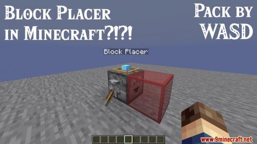 WASD Block Placer Data Pack Thumbnail