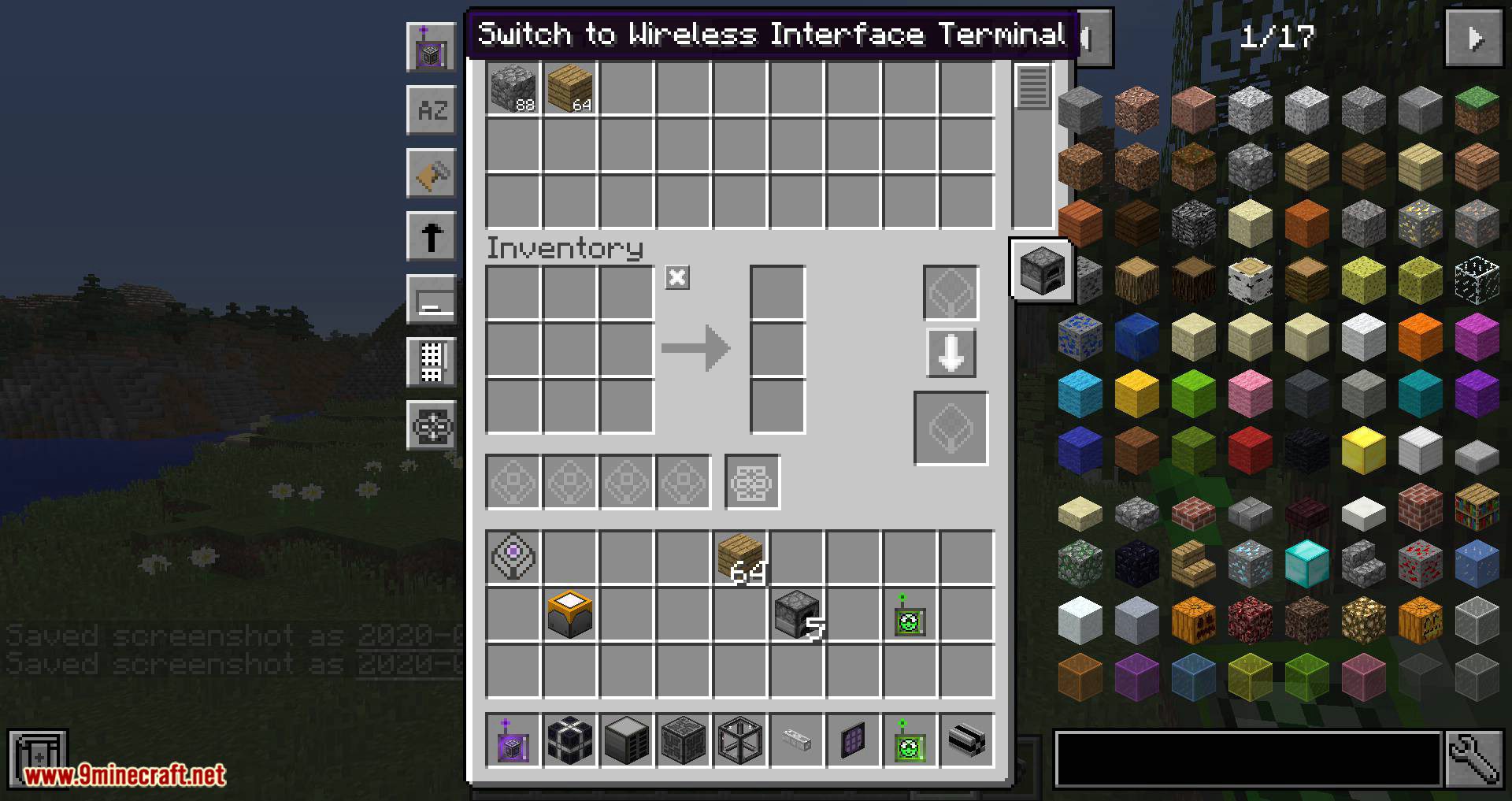 AE2 Wireless Interface Terminal mod for minecraft 11